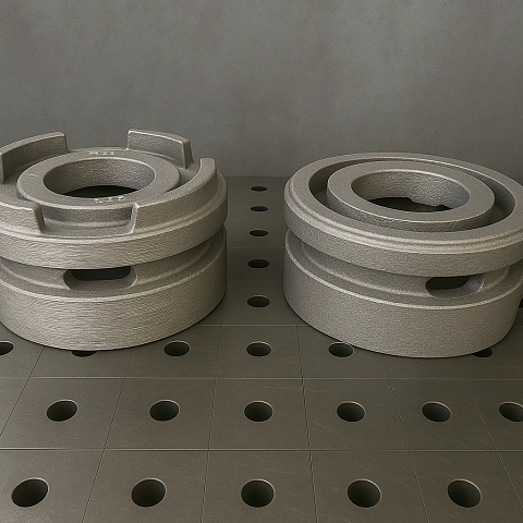 Odlitky - šedá litina - strojní formování